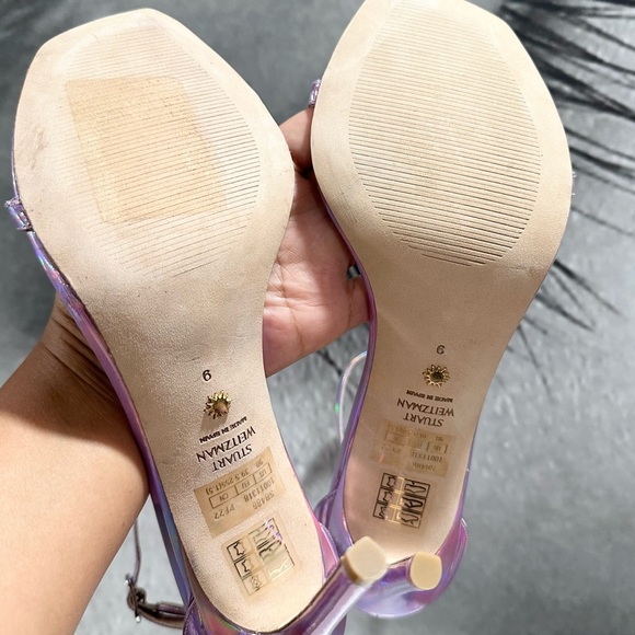 🌹STUART WEITZMAN🌹 Nudistcurve Ankle Strap Sandal Size: 9 - Picture 12 of 12
